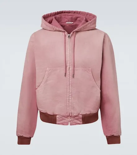Cropped-Kapuzenjacke aus Baumwolle - Auralee - Modalova