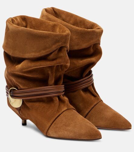 Stivaletti Edrika in suede - Isabel Marant - Modalova