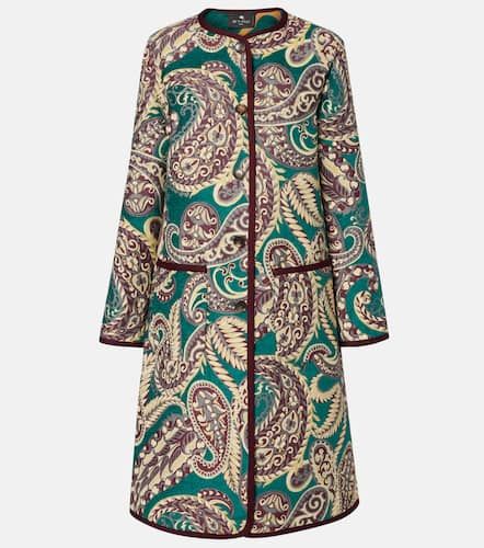 Etro Reversible jacquard coat - Etro - Modalova