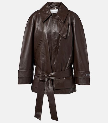 Victoria Beckham Gabardina de piel - Victoria Beckham - Modalova
