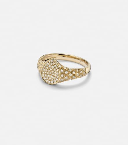 Yvonne Léon Anillo Mini de oro de 9 ct con diamantes - Yvonne Leon - Modalova