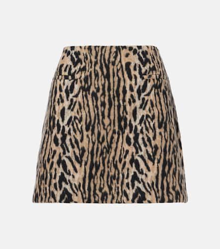 Rixo Mariah leopard-print miniskirt - Rixo - Modalova