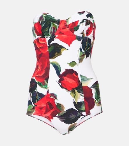 Dolce&Gabbana Floral swimsuit - Dolce&Gabbana - Modalova