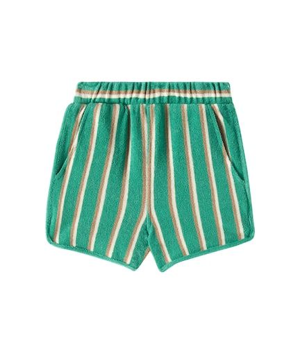 Jivo striped cotton terry shorts - Louise Misha - Modalova