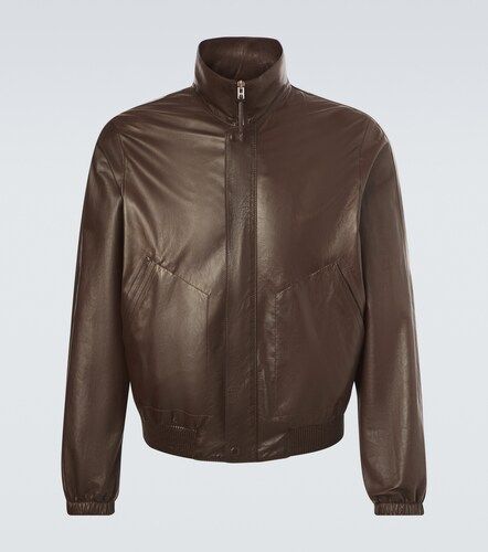 Tom Ford Leather blouson jacket - Tom Ford - Modalova