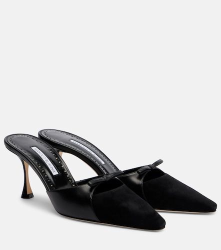Tapidpla leather mules - Manolo Blahnik - Modalova