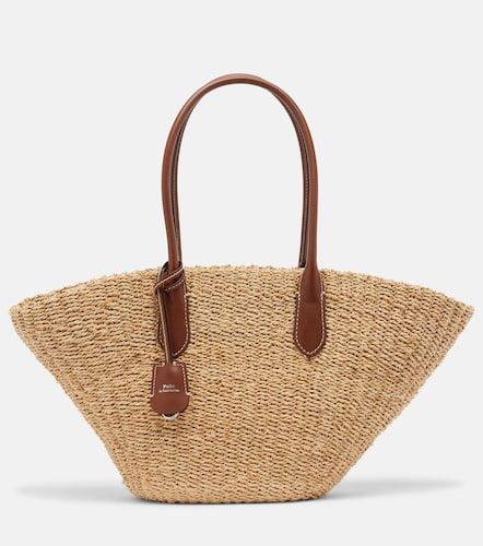 Bellport Medium raffia basket bag - Polo Ralph Lauren - Modalova