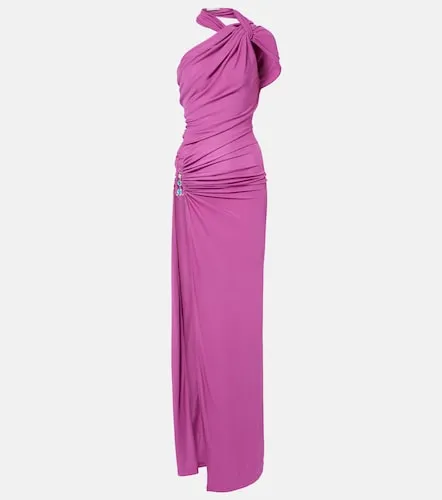 Embellished halterneck jersey gown - Christopher Esber - Modalova