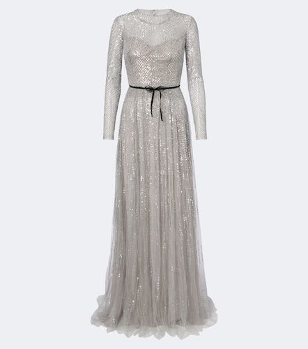 Vestido bustier de tul - Monique Lhuillier - Modalova