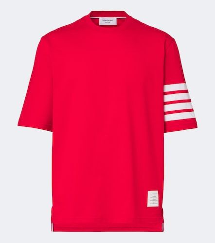 Bar cotton jersey T-shirt - Thom Browne - Modalova