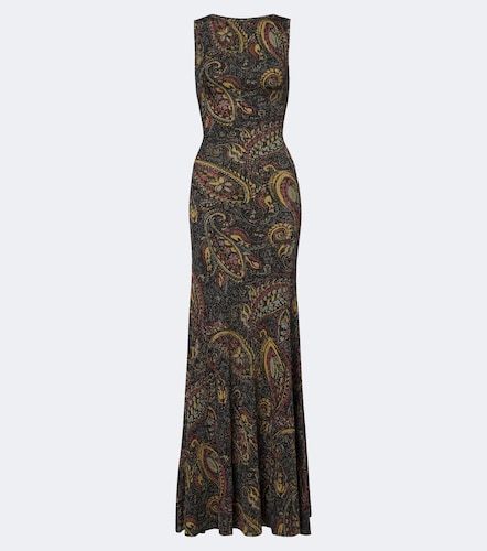 Etro Printed ribbed-knit maxi dress - Etro - Modalova