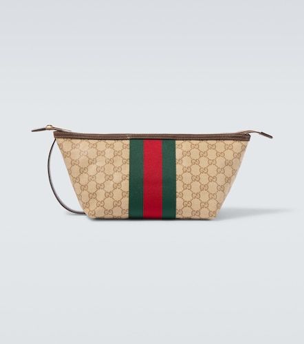 Neceser Essence Classic de lona GG con Web - Gucci - Modalova