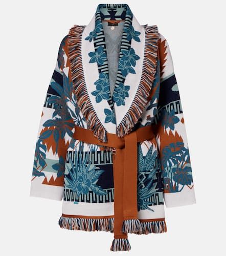 Island Soul jacquard wool cardigan - Alanui - Modalova