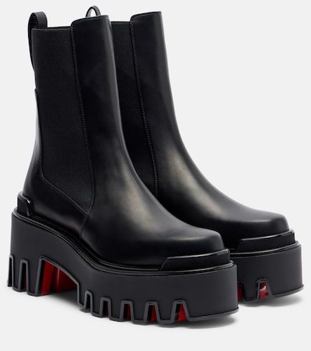 Botas chelsea Marchacroche de piel - Christian Louboutin - Modalova