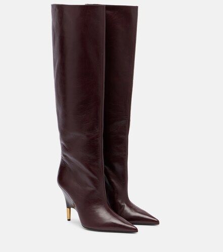 Bella 100 leather knee-high boots - Khaite - Modalova