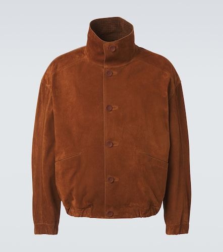 Zegna Suede bomber jacket - Zegna - Modalova