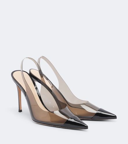 Pumps slingback in PVC con vernice - Gianvito Rossi - Modalova