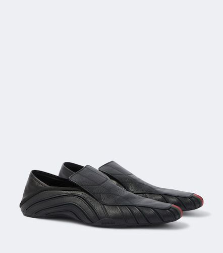Gucci Slip-Ons Web Stripe aus Leder - Gucci - Modalova