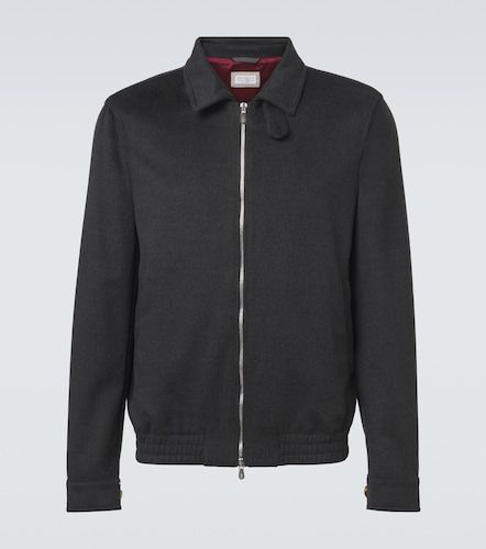 Virgin wool blouson jacket - Brunello Cucinelli - Modalova