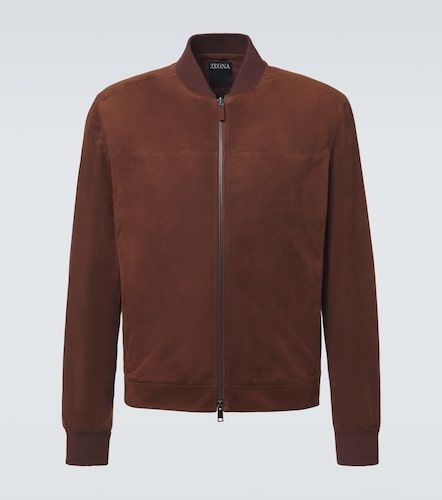 Zegna Chaqueta bomber de ante - Zegna - Modalova