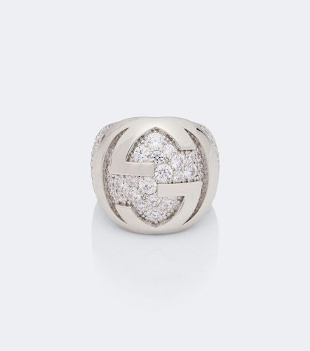 Gucci Anello Interlocking G - Gucci - Modalova