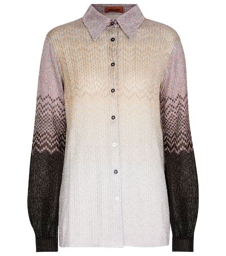 Missoni Metallic-knit shirt - Missoni - Modalova