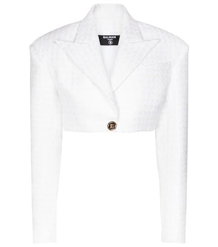 Balmain Cotton-blend tweed blazer - Balmain - Modalova