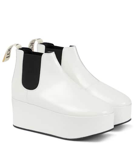 Botas Chelsea de piel con plataforma - Loewe - Modalova