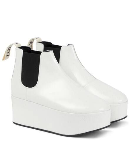 Stivaletti Chelsea in pelle con platform - Loewe - Modalova