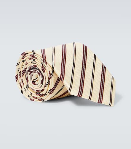 Dries Van Noten Printed silk tie - Dries Van Noten - Modalova