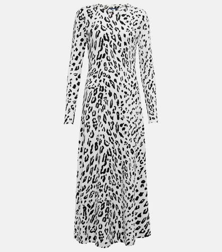 Leopard-print wool-blend maxi dress - Polo Ralph Lauren - Modalova