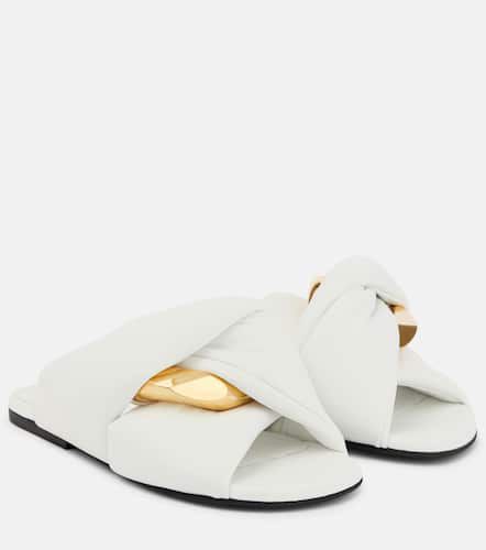 Chain Twist leather sandals - JW Anderson - Modalova