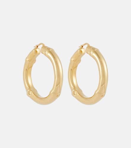 Jil Sander Bamboo hoop earrings - Jil Sander - Modalova