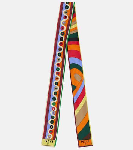 Pucci Iride silk twill scarf - Pucci - Modalova