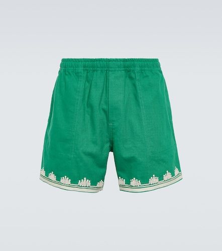 Shorts Ripple in cotone con ricamo - Bode - Modalova