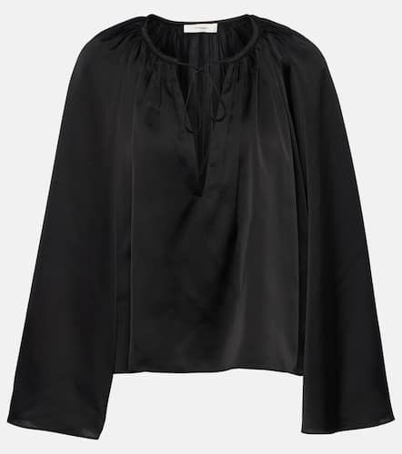 Frame Shirred mockneck blouse - Frame - Modalova