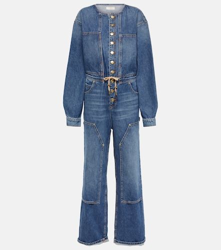 Jumpsuit Stevie in denim a gamba larga - Ulla Johnson - Modalova
