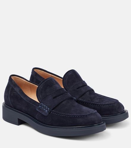 Gianvito Rossi Harris suede loafers - Gianvito Rossi - Modalova