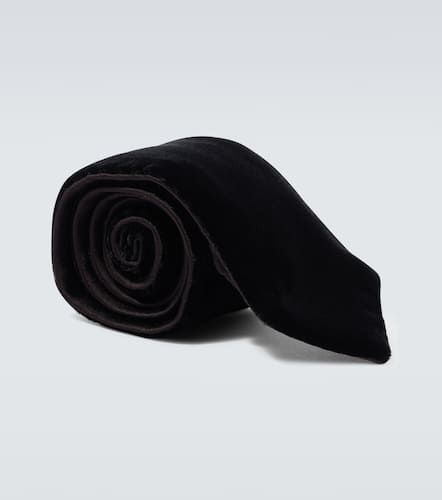 Giorgio Armani Velvet tie - Giorgio Armani - Modalova