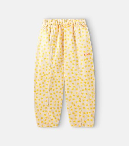 Pantalones barrel Stars de sarga de algodón - Tinycottons - Modalova
