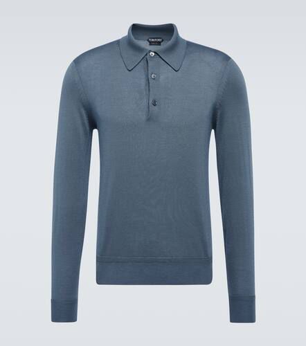 Cashmere and silk polo shirt - Tom Ford - Modalova