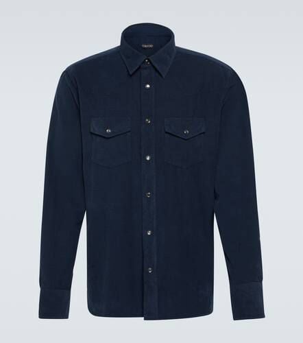 Cotton corduroy Western shirt - Tom Ford - Modalova