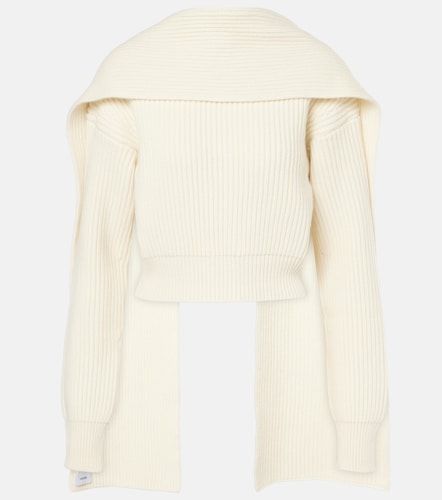 Pullover cropped in lana e cashmere - Erdem - Modalova