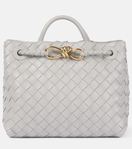 Andiamo Intrecciato Small leather tote bag - Bottega Veneta - Modalova