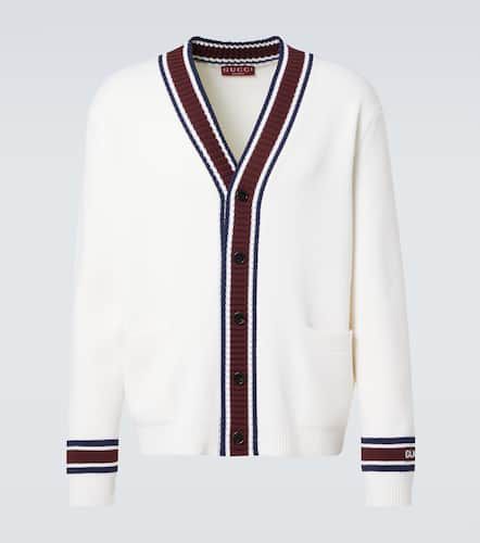 Gucci Cárdigan de lana en intarsia - Gucci - Modalova