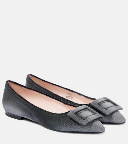 Gommettine denim ballet flats - Roger Vivier - Modalova