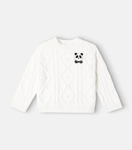 Pullover in cotone a trecce - Mini Rodini - Modalova
