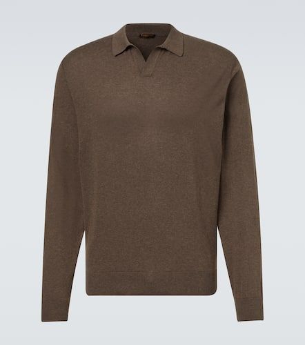 Rubinacci Cashmere polo sweater - Rubinacci - Modalova