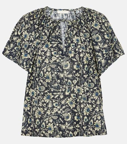Top Sena en mezcla de algodón estampado - Ulla Johnson - Modalova