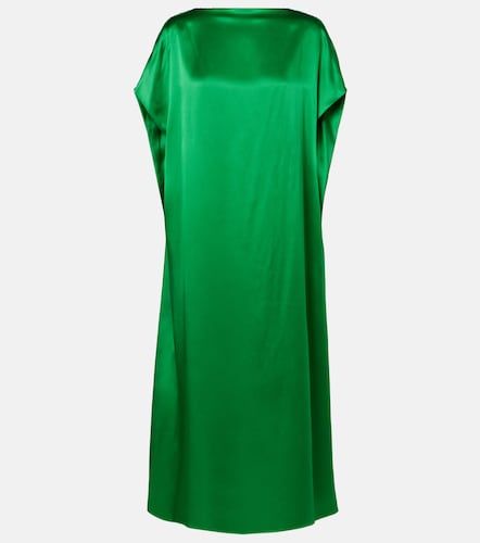 Abito midi in raso di seta - Dries Van Noten - Modalova